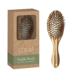 Loma Organics Bamboo Oval Paddle Brush -Rene Care Shop Bamboo Oval Paddle Brush add2 70870 4321 general