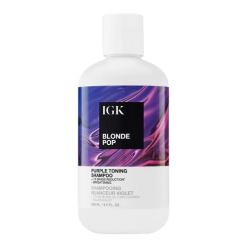 IGK Hair Blonde Pop Purple Toning Shampoo 1 IGK Hair Blonde Pop Purple Toning Shampoo