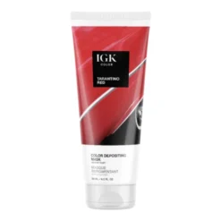 IGK Hair Color Depositing Hair Mask - Peek-A-Blue -Rene Care Shop Color Depositing Hair Mask Tarantino R 72005 8170 detail
