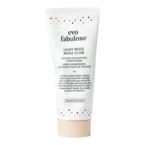 Evo Fabuloso Light Beige Colour Intensifying Conditioner 1 Evo Fabuloso Light Beige Colour Intensifying Conditioner