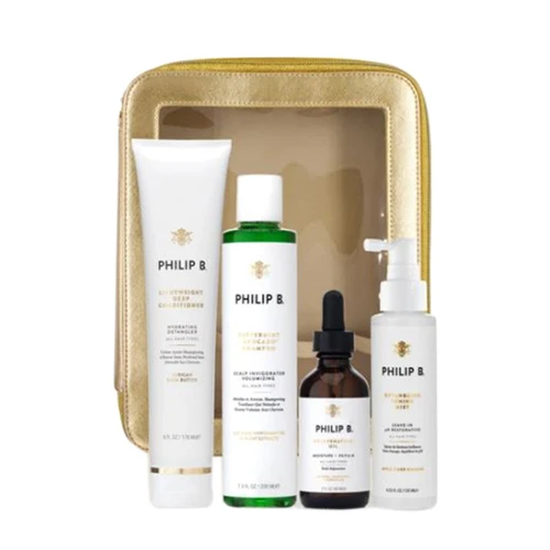 Philip B Botanical Four Step Hair + Scalp Treatment Set 1 Philip B Botanical Four Step Hair + Scalp Treatment Set