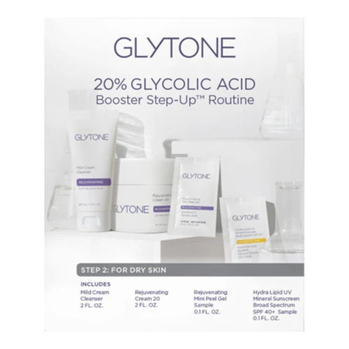 Glytone Glycolic Acid Step-Up Routine 20% Dry Skin 1 Glytone Glycolic Acid Step-Up Routine 20% Dry Skin