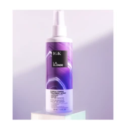 IGK Hair La Blonde Purple Toning Treatment Spray 4 IGK Hair La Blonde Purple Toning Treatment Spray - Image 4