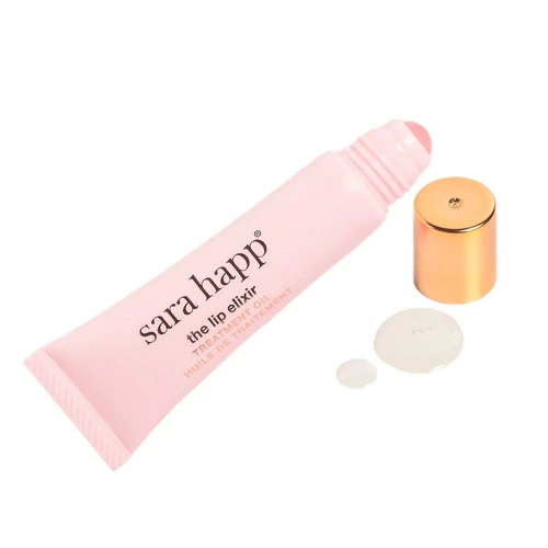 Sara Happ Lip Elixir Oil With Rose Quartz Rollerball 1 Sara Happ Lip Elixir Oil With Rose Quartz Rollerball