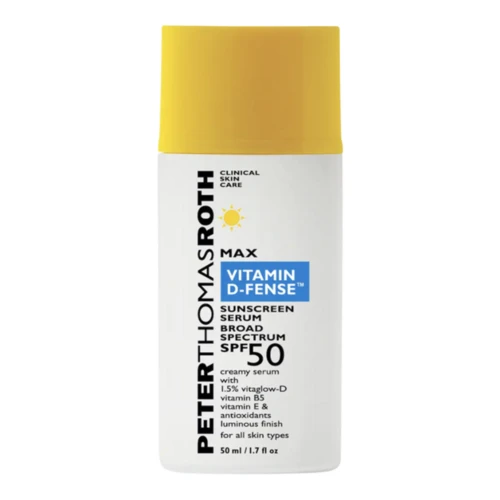 Peter Thomas Roth Max Vitamin D-Fense Sunscreen Serum Broad Spectrum SPF 50 1 Peter Thomas Roth Max Vitamin D-Fense Sunscreen Serum Broad Spectrum SPF 50
