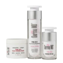Derma MD Pink Silk Trio - Serum Eye And Mask