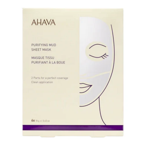 Ahava Purifying Mud Sheet Mask 1 Ahava Purifying Mud Sheet Mask